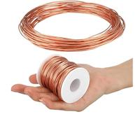 1PCS 100g Enameled Copper Wire 0.1mm-1.5mm High Precision Magnet Winding Wire For Transformers, Motors, Relays, Inductors (1300m-6m) for DIY Crafts Jewelry Repairs Industry Electrical(0.65mm 32M-100g)
