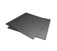 1PCS 100X200MM Thickness 1-5MM Matt Carbon Fiber Plate Panel Sheets DIY Composite Hardness Material Carbon Fiber Board (Twill 4MM)