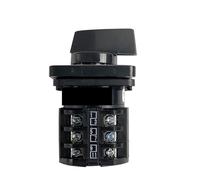 1PCS 10A Cam Rotary Switch LW8 Three Positions Conversion Universal Transfer Knob Selector Silver Contact 1-5 Poles(10A 3P)