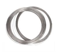 1Pcs 10m 304 Stainless Steel Soft Steel Wire, Diameter 0.35 Mm 0.5mm 0.8mm Single Strand Lashing Soft Wire Rust Prevention(0.35mm)