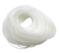 1Pcs 10M Small Flexible Pipe Capillary Silicone Tube Hose Transparent Food Grade Tasteless High Temperature Resistant Flexible Silicone Tube