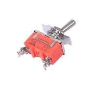 1pcs/10pcs 15A 250V SPST 2 Terminal ON OFF Toggle Switch w E-TEN1021 cap(E-TEN1021,Quantity 10PCS)