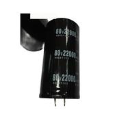 1PCS-10PCS 80V 22000UF 40 * 80MM Electrolytic capacitor 22000UF 80V IDGTTLDF(2PCS)