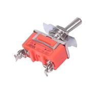 1pcs/10pcs E-TEN1021 15A 250V SPST 2 Terminal ON OFF Toggle Switch w Waterproof cap(Switch,Quantity 1PCS)