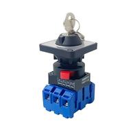 1PCS 11-25YS3/3 Load Circuit Breaker Universal Control Key With Lock Rotation Power Off Cam Isolator Switch LW30-32A / 25A(4P,32A)