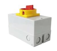 1PCS 11-D Series Box Isolator Switch OFF-ON 25A 32A 3/4P Rotary Changeover Cam Selector Enclosure Disconnect Control Circuit LW30(A type,25A_3P 6TERMIANLS)