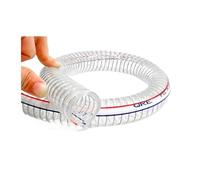 1pcs 110mm ID 121mm OD PVC Hose Thickened with Steel Wire Transparent Plastic Tube Vacuum Pumping Hose 100mm-500mm Total(110mmx121mmx330mm)