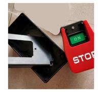 1Pcs 110V 220V 380V three phase 20Amp Table Saws Electromagnetic Pushbutton Switch HY56 IDGTTLDF(Switch and box)