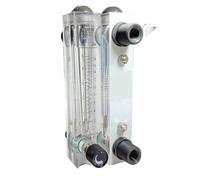 1pcs 12~120LPM 0.5-4SCFM 1/2" Male LZT-15 Liquid Flowmeter Rotameter Panel Installation(25-250L h)