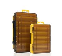 1PCS 12&14 Room Double Sided Plastic Bait Jig Storage Box(104MMx140MMx32MM)