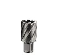 1Pcs 12-60mmx25mm HSS-E Annular Cutter Hole Saw Core Drill Bit for Magnetic Drill Universal/Weldon/Fein Quick-in Shank(14x25)