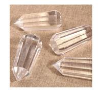 1PCS 12 Sided Clear Quartz Crystal Wand Gemstone Stone