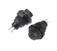 1PCS 12mm Round Head Self Resetting Lockless Switch 2A 125VAC DS-502