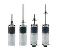 1pcs 12V 24V 100kg 36-555 M8 50/100MM Threaded Screw Rod Large Torque Planetary DC reduction motor with encoder M8 threaded screw rod(Style C,22 rpm,12V)