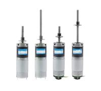 1PCS 12v 24v 100kg.cm high Torque Planetary DC Reduction Motor with Encoder M8 Threaded Screw 50mm(12V 160 rpm)