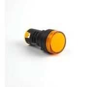 1pcs 12V 24V 220V 380V 22mm Panel Mount LED Power Indicator Signal Light Lamp Switch Signal Lamp(Y,220V)