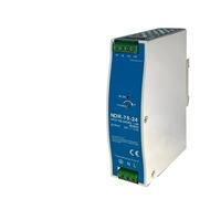 1pcs 12V 24V 48V NDR75W Industrial DIN Rail Mounted AC to DC Single Output Switching Power Supply(NDR-75W-24V 3.2A)