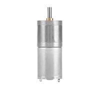 1Pcs 12V DC Motor 25Mm Outer Diameter 25GA-370 Geared Motor (12V 10Rpm) Automated Industry Low Speed Metal Gear Motor for Electronic Lock