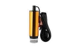 1PCS 12v24v electric Diesel Fuel Pump 51mm 30l/min Lift Water Oil Car Submersible Aluminum Alloy for Diesel water transport(24v Clip)