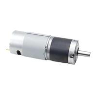 1pcs 12V24V planetary gear DC low-speed motor DC 775 ultra-high torque forward and reverse rotation 42mm gear motor 10mm(Single motor,8 RPM,12V)