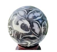 1pcs 1300-1400g Shell Thousand Eye Stone Jasper Sphere Quartz Crystal Ball