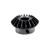 1pcs 15 Teeth Bevel Pinion Gear 45 Steel 2 Module 90 Degree Transmission for Agricultural and Mechanical Applications(14mm bore With keyway 15 Teeth)