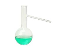 1pcs 150/250/500ml Glass Distillation Flask Round Bottom With Side Lab Flask(1000ml)