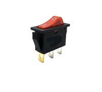 1PCS 15A 250V/20A 125V AC rocker switch KCD3(KCD3-102N Red)
