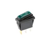 1PCS 15A 250V/20A 125V AC rocker switch KCD3(KCD3-102NW Green)