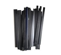 1pcs 15x300mm 3K High Hardness Carbon Fiber Sheet - 100% Pure Carbon Panel Board for Model Making and DIY Projects(5.0mm Plain Matte)