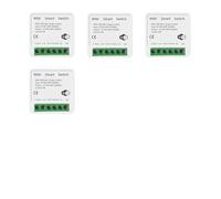 1PCS 16A switch Led light life push module supports 2-way voice relay timer(4 PCS)