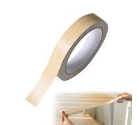 1Pcs 18mm Melamine Edging Tape Self-Adhesive Worktop Edging Strip Secure Sticky Furniture Edging Strips Pre Glued Oak Edge Banding for Cabinet Desk Shelves Furniture Worktop Restoration Trim Kit(10m)