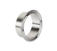 1pcs 19mm-219mm Tube O/D X Tri Clamp Weld Ferrule Stainless Steel Connector Pipe Fitting(102mm x Ferrule 119)