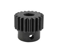 1pcs 1mod Spur Gear Metal Transmission Gear 4-15mm 15/16/17/18/20/24/25/30/35 Tooth Pinion(6.35mm,20 Teeth)