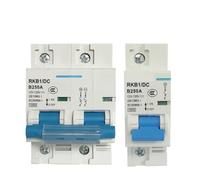 1PCS 1P 2P DC Circuit Breaker 12V 24V 36V 48V 60V 72V 96V 120V Solar Cells RV Battery Empty Switch 100A 125A 150A 200A 250A(1P,63A)