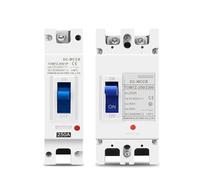 1PCS 1P 2P MCCB Solar Molded Case Circuit Breaker Overload Protection Switch Protector for Solar Photovoltaic PV battery(1P,150A)