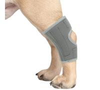 1Pcs 1Pcs Dog Leg Brace, Achilles Tendon Support, Dog Knee Brace Front/Rear Leg Protector Provides Hock Joint Support Wrap LegBraces Recovery Sleeve for Torn ACL HindLeg Luxating Patella(Grey, L)