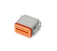 1Pcs 2-12 Hole DT Waterproof With Fixed Flange Connector Insert DT04-2PA-L012 DT06-08SA DT06-6S DT04-6P DT04-08PA DT04-4P(DT06-12SA 12P female)