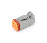 1Pcs 2-12 Hole DT Waterproof With Fixed Flange Connector Insert DT04-2PA-L012 DT06-08SA DT06-6S DT04-6P DT04-08PA DT04-4P(DT06-2S 2P female)