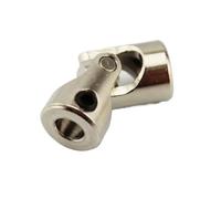 1PCS 2/2.3/3/ 3.17/4/ 5/6/ 8/10mm Car Boat Model Universal Coupler Joint Coupling Steel Shaft Connector Crossing(3.17mm-4mm)