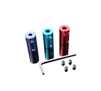 1Pcs 2/2.3/3/3.17/4/5mm Aluminum Alloy Rigid Shaft Coupler Bore Motor Coupling Connector Vehicle Ship Aircraft Model Parts(3mm-3mm)