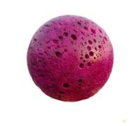 1pcs 2-2.5kg Ruby Ball Quartz Crystal, Red Corundum Ball