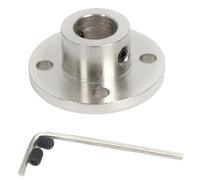 1Pcs 2/3/3.17/4/5/6/6.35/7/8/10/11/12/14mm Rigid Flange Coupling Motor Guide Shaft Coupler Connector With Jackscrew(12mm)