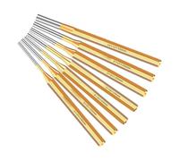 1pcs 2/3/4/5/6/8/10mm Round Punch 150mm Heavy Duty Chisel Roll Pin PunchTool Remover for Machinery Maintenance Cone(6mm)