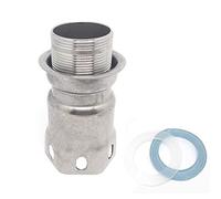 1pcs 2.36Inch Length Shank Nuts Faucet Tap Extension,Faucet Mount Extension Shank Threaded Pipe Mounting(Type:1)