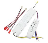 1PCS 2.4G Intelligent LED Driver X2 X4 X6 Remote+ APP Control Color Brightness Dimmable Power Supply For Dual Color Ribbon Chandelier(2Pin-(37-60W) x4)