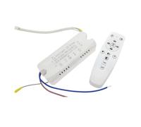 1PCS 2.4G Intelligent LED Driver X2 X4 X6 Remote+ APP Control Color Brightness Dimmable Power Supply For Dual Color Ribbon Chandelier(3Pin-(8-24W) x2)
