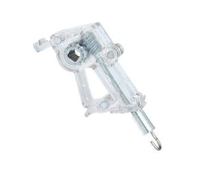 1pcs 2" High Profile Wand Tilter Mechanism with Square Zinc Gear 1/4" Hook Connection for High Rail Horizontal Wood and Faux Wood Blinds headrail