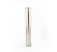1pcs 2" OD 51MM Sanitary Spool Tube Ferrule, 64MM Flange +PTFE Gasket +Tri Clamp Pipe Fittings(305mm)