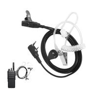 1PCS 2 Pin Walkie Talkie Earpiece Covert Air Tube Radio Earpiece Replaceable Walkie Talkie Headset Compatible with Motorola 2 Pin, Security Ear Piece for Security Guard Accessories